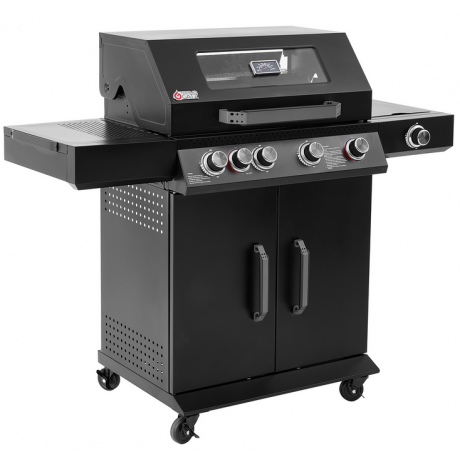 THERMOGATZ GS GRILL ABYSS VIEW Ψησταριά Υγραερίου με 4 Εστίες και Πλαϊνό Μάτι 19kW